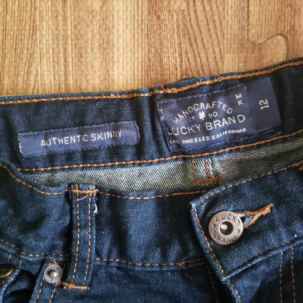 Youth denim jeans - authentic skinny